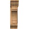 Ekena Millwork Merced Traditional Smooth Bracket w/ Offset Brace, Western Red Cedar, 7 1/2"W x 24"D x 28"H BKT0806X24X28MRC01SWR - alternate 2
